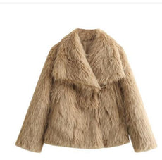 Manteau d'hiver en peluche Ava