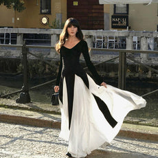 Robe bicolore Zara