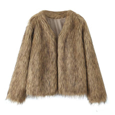 Selena Luxe Faux Fur Coat