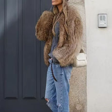 Selena Luxe Faux Fur Coat