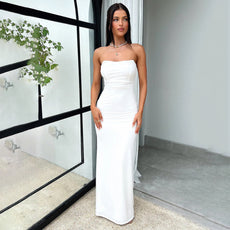 Amelia - Strapless Maxi  Dress