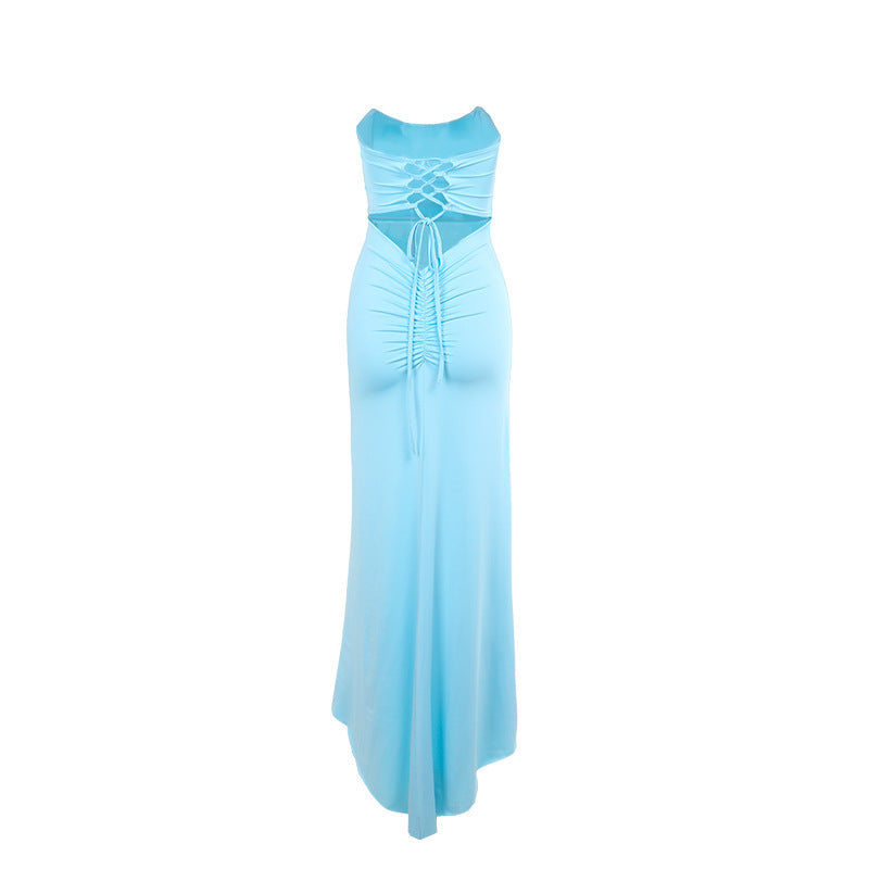 Amelia - Strapless Maxi  Dress