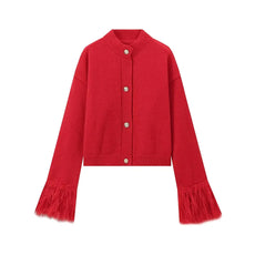 Evelyn Retro Flair Cardigan