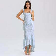 Aria Fishtail Midi Dress