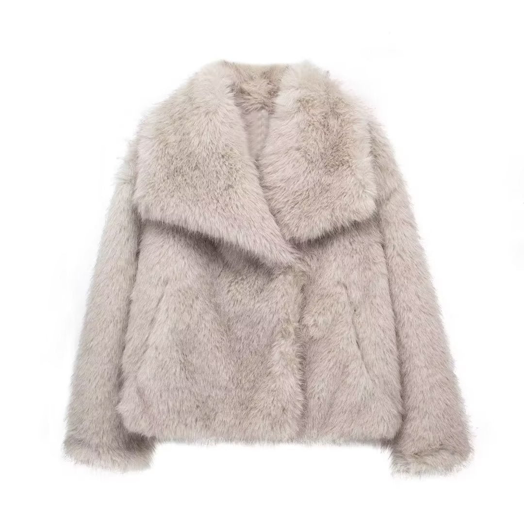 Manteau d'hiver en peluche Ava